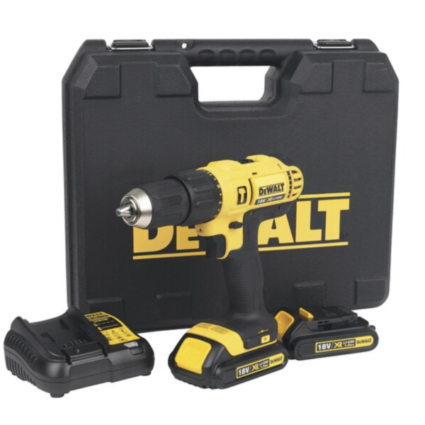 Visseuse Perceuse à Percussion “Dewalt” 18V +2 Batt 18V   XR 1.3Ah + malette