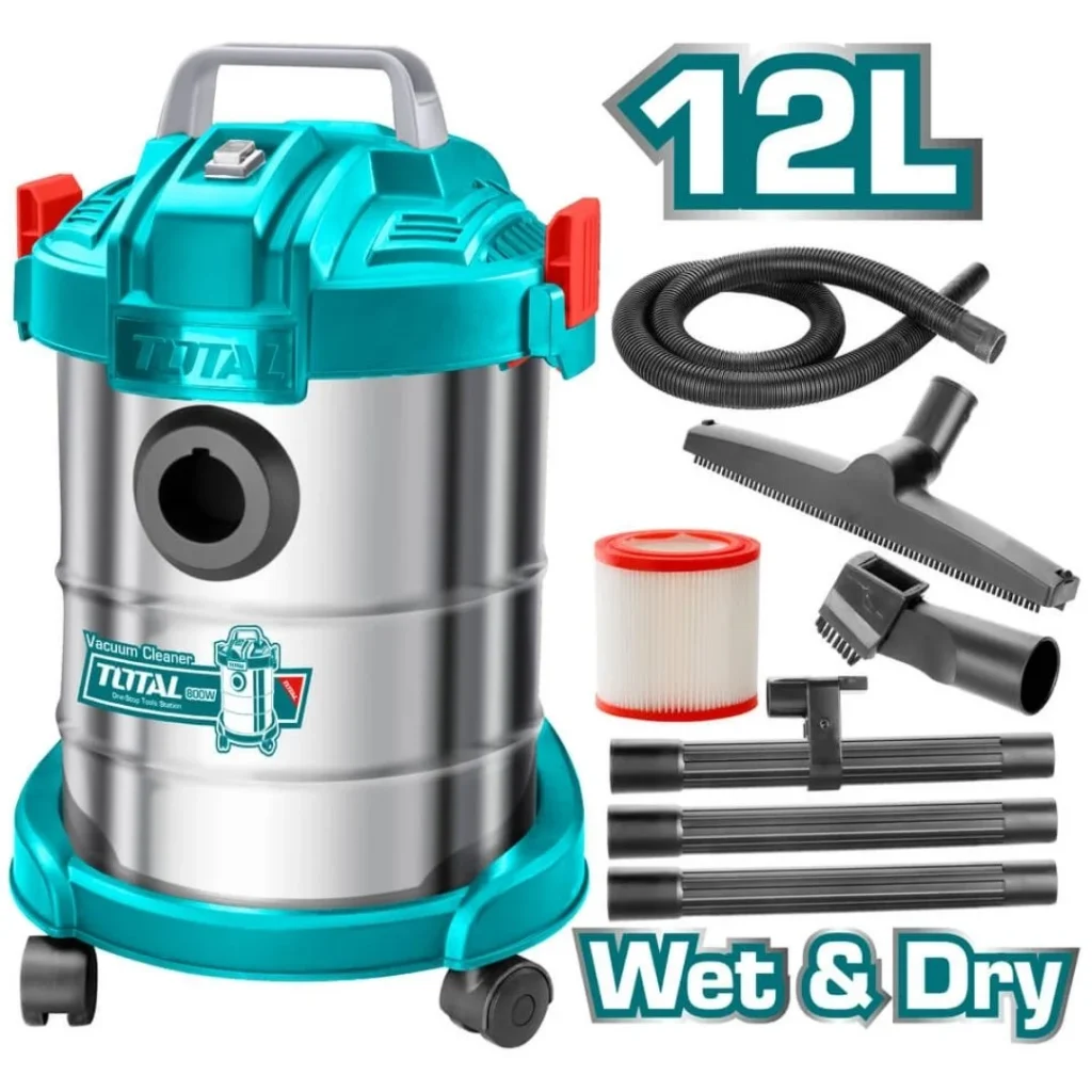 aspirateur 12l 800w total