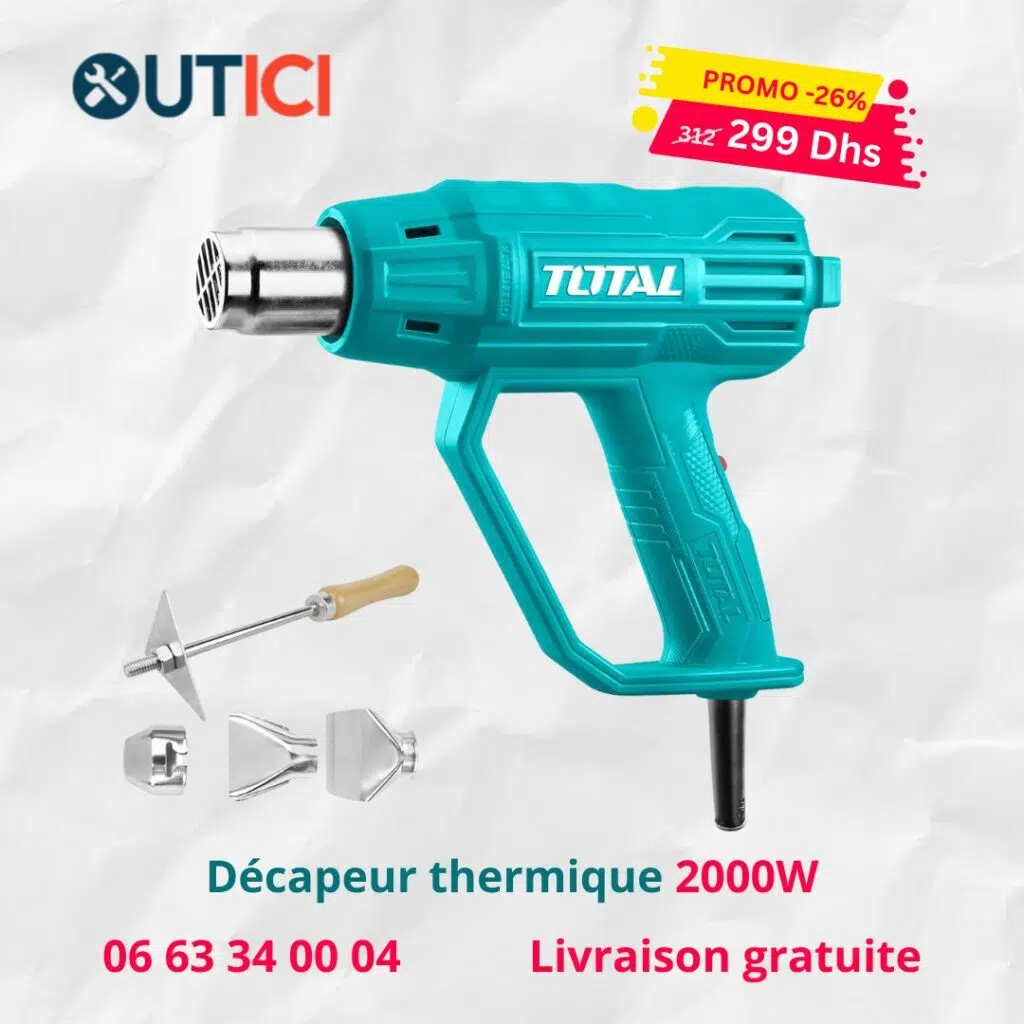 décapeur thermique 2000w total