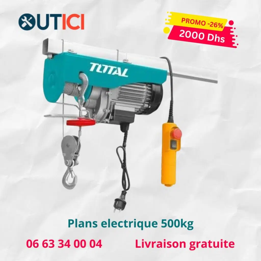 plans electrique 500kg total