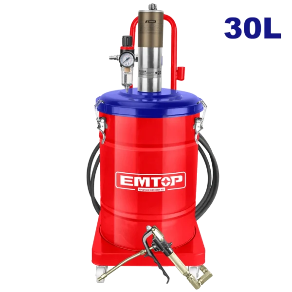 POMPE A GRAISSE PNEUMATIQUE 30L EMTOP  EAGL30102