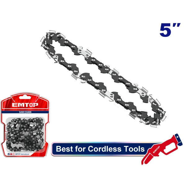 CHAINE TRONÇONNEUSE 13CM EMTOP ECCL5051