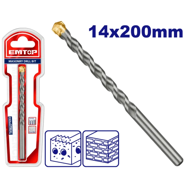 MECHE A BETON 14*200 TCT EMTOP ECDB021420