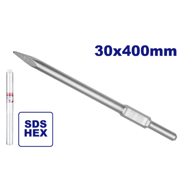 BURIN HEX POINTU 30X400MM EMTOP ECHS034002