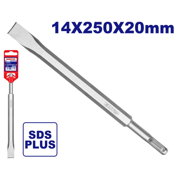 BURIN PLAT SDS PLUS 250 EMTOP ECHS122501