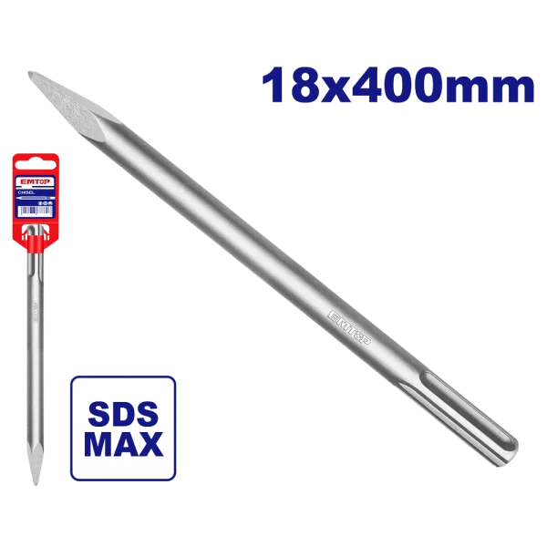 BURIN POINTU SDS MAX 400 EMTOP ECHS634001