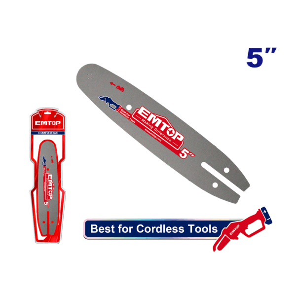 GUIDE CHAINE TRONÇONNEUSE 13CM EMTOP ECSB6051