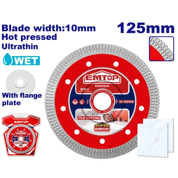 DISQUE CÉRAMIQUE 125 EMTOP EDDCH81251