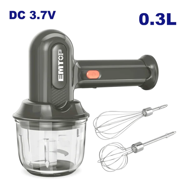 BATTEUR 3,7V AVEC BOL 0,3L EMTOP EFM019U