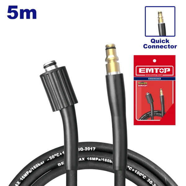 TUYAU 5M  NETTOYEUR EHPW2001 EMTOP EHPS0201