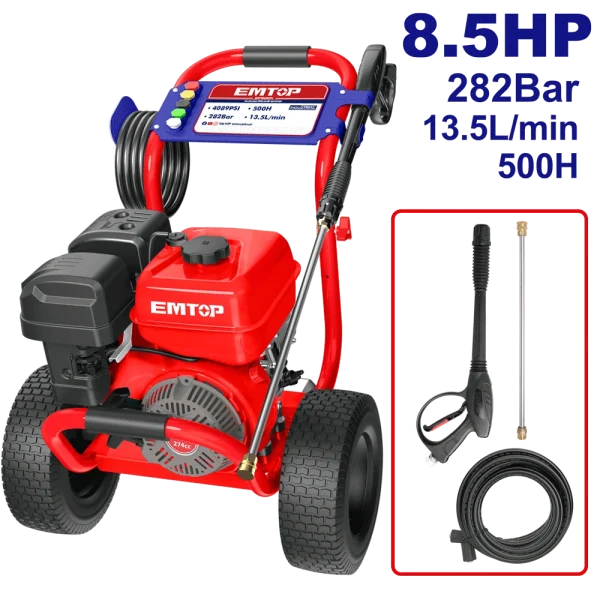 NETTOYEUR HAUTE PRES ES 8,5HP 282B EMTOP EHPWG8001