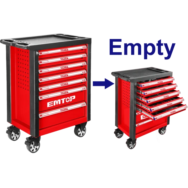 SERVANTE À OUTILS 7 TIROIRS EMTOP ETCS0702