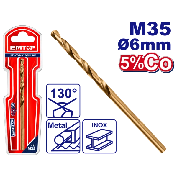 MECHES ACIE M35 HSS Ø 6MM EMTOP ETDB130601