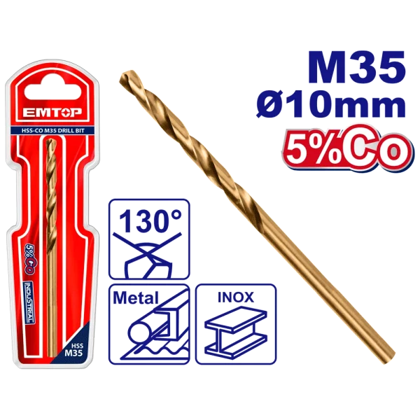 MECHES ACIE M35 HSS Ø 10MM EMTOP ETDB131001