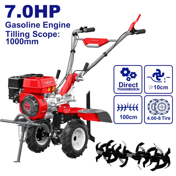 MOTOBINEUSE À ESSENCE 7CV EMTOP ETLR1002