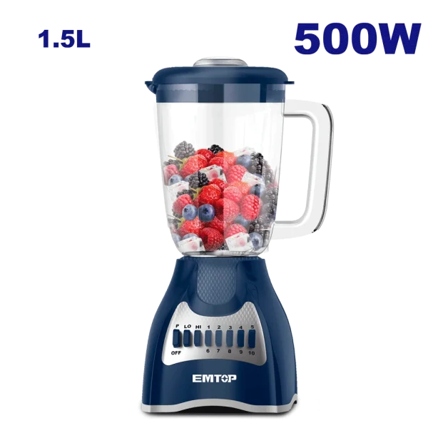 MIXEUR 1.5 L 500 W 220V EMTOP EZZ5009A